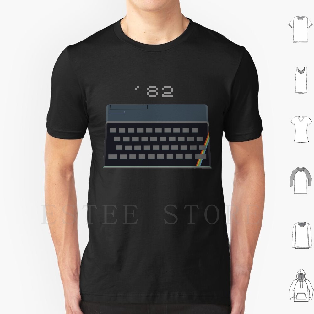 Retro Gaming Zx Spectrum - Koszulka męska bawełniana Spectrum-Now In (Clashing)
