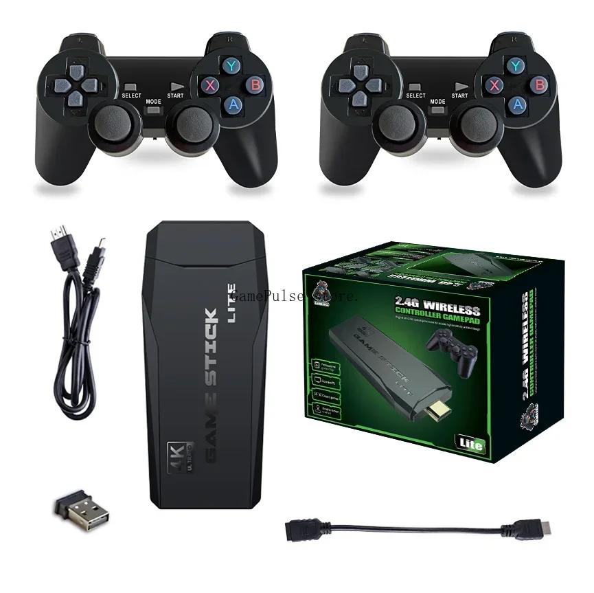 Retro Gaming Xbox Controller - Konsola do gier retro GamePulse M8-4K,