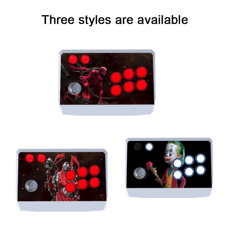 Retro Gaming Cabinet - Bezprzewodowy arcade fight stick 2.4G, joystick