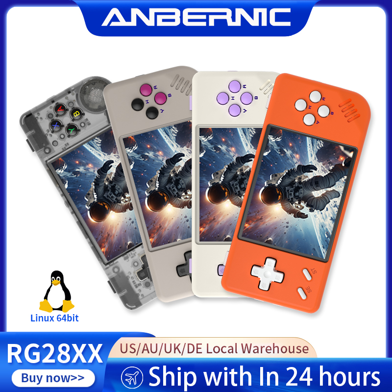 Retro Gaming Theme - ANBERNIC RG28XX Retro Przenośna Konsola do