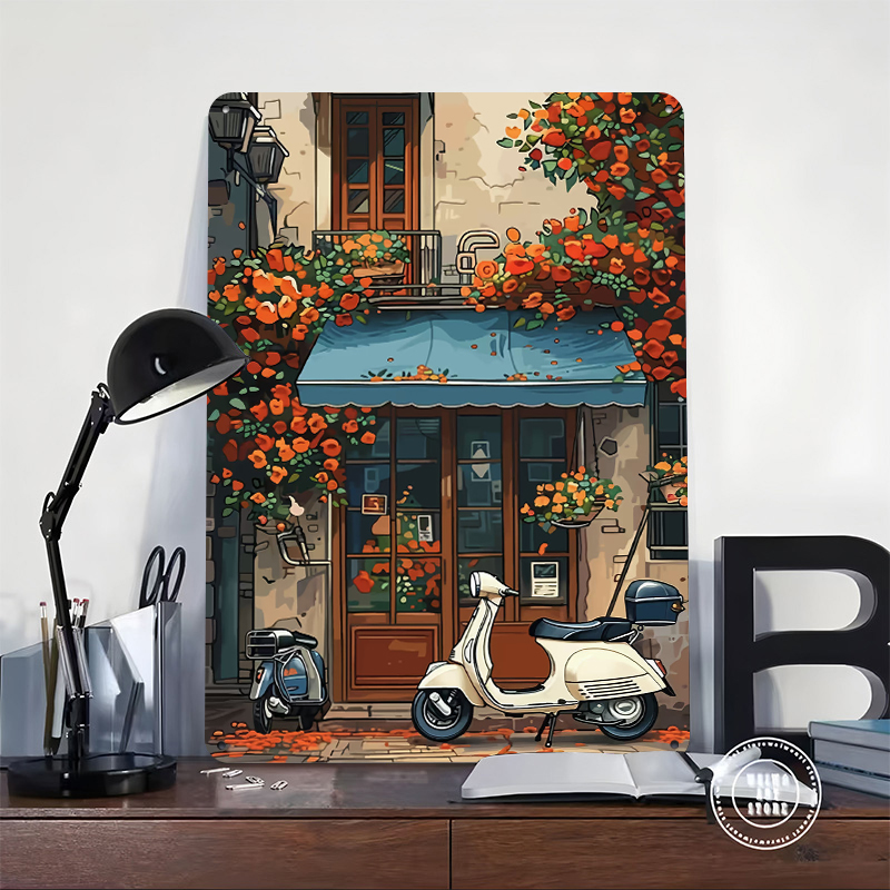 Plakat Sklep z Skuterami Vinta – Retro Gaming At Home recenzja i cena
