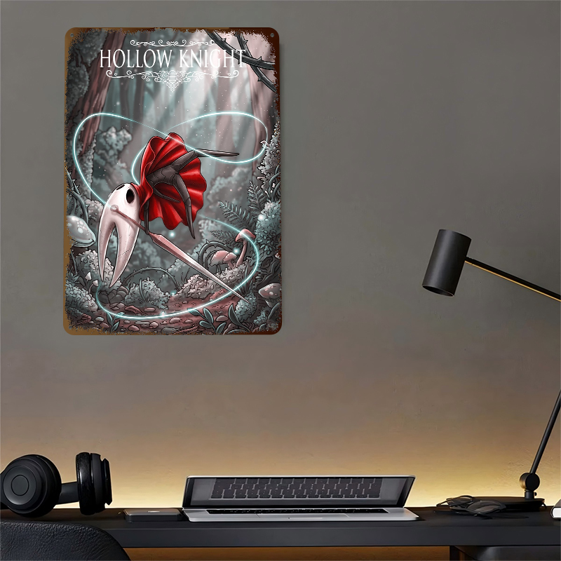 Metalowy plakat z grafiką Holl – Retro Gaming At Home recenzja i cena