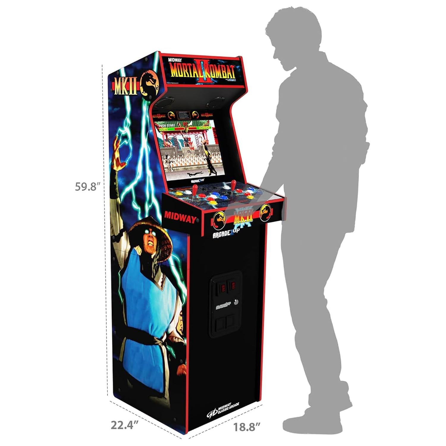 Automat arcade Mortal Kombat I – Retro Gaming Cabinet recenzja i cena