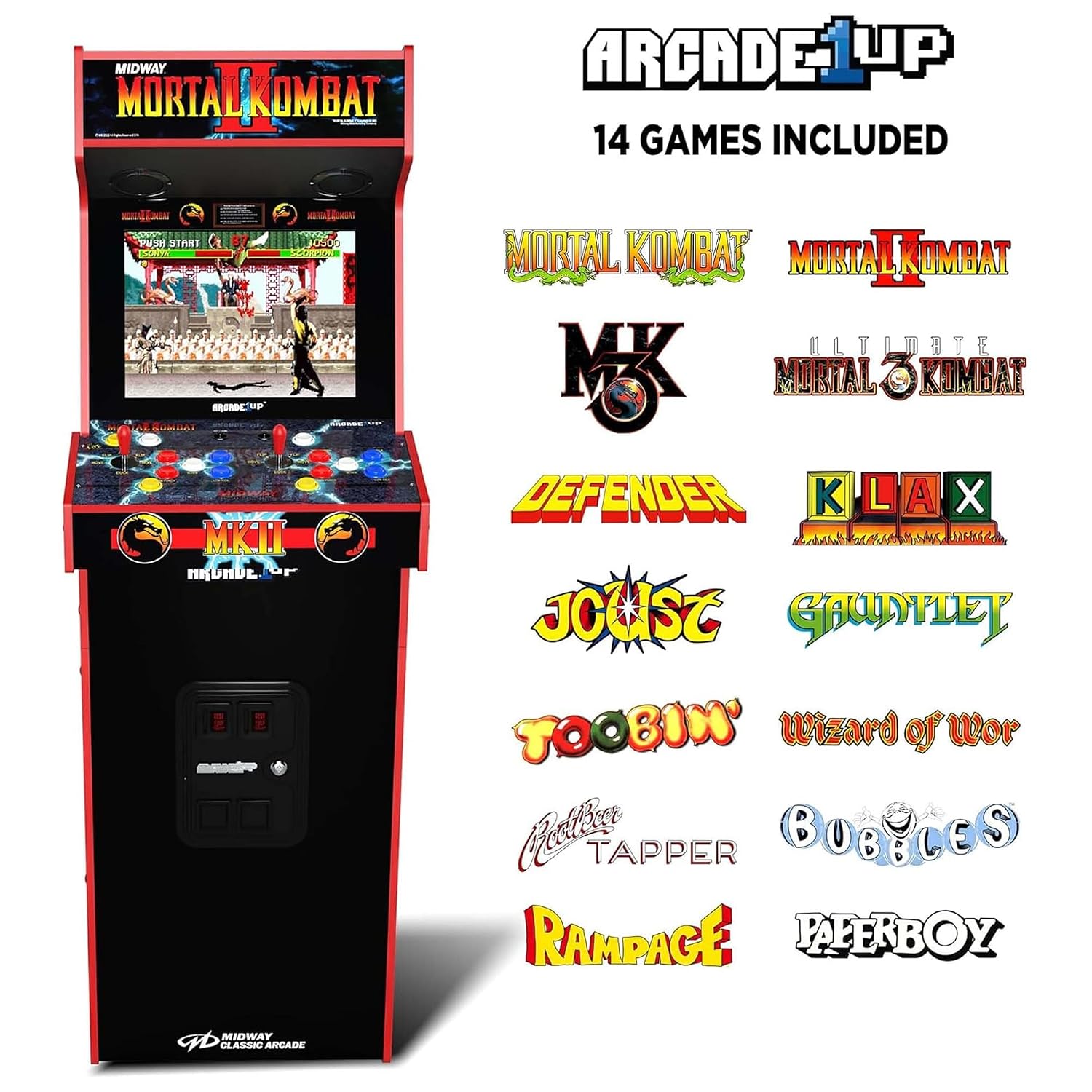 Automat arcade Mortal Kombat I – Retro Gaming Cabinet recenzja i cena