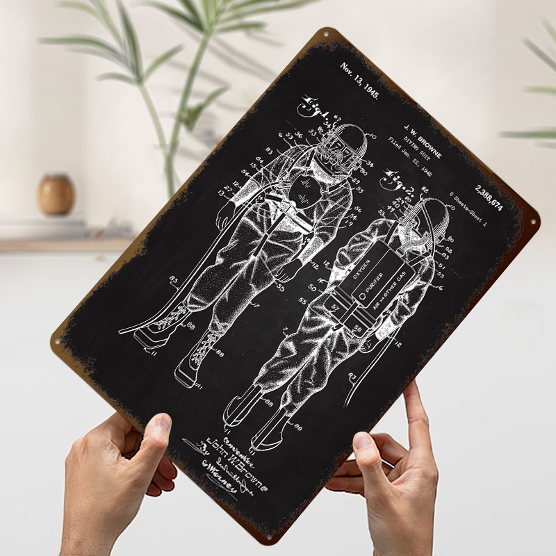 Plakat Metalowy Patent na Komb – Retro Gaming At Home recenzja i cena