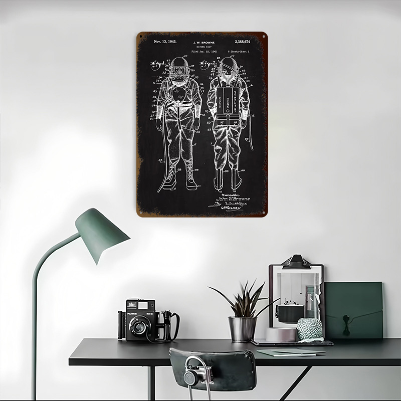 Plakat Metalowy Patent na Komb – Retro Gaming At Home recenzja i cena
