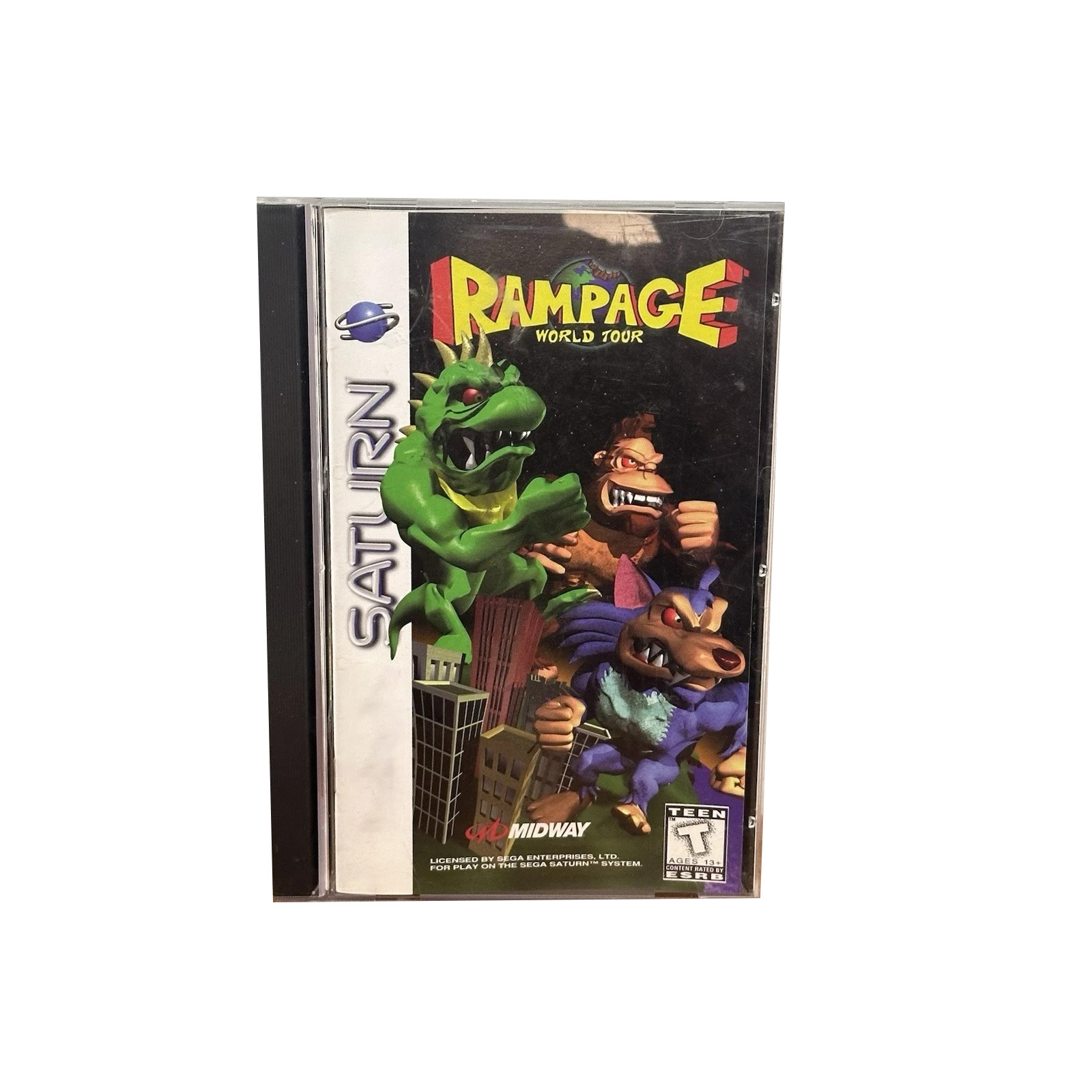 Saturn Copy Disc Game Rampage  – Retro Gaming Consoles recenzja i cena