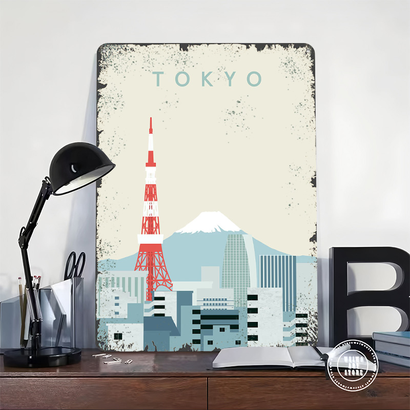 Plakat Tokio Retro Drukowany 3 – Retro Gaming At Home recenzja i cena