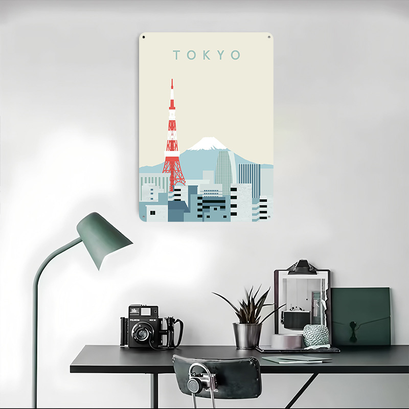 Plakat Tokio Retro Drukowany 3 – Retro Gaming At Home recenzja i cena