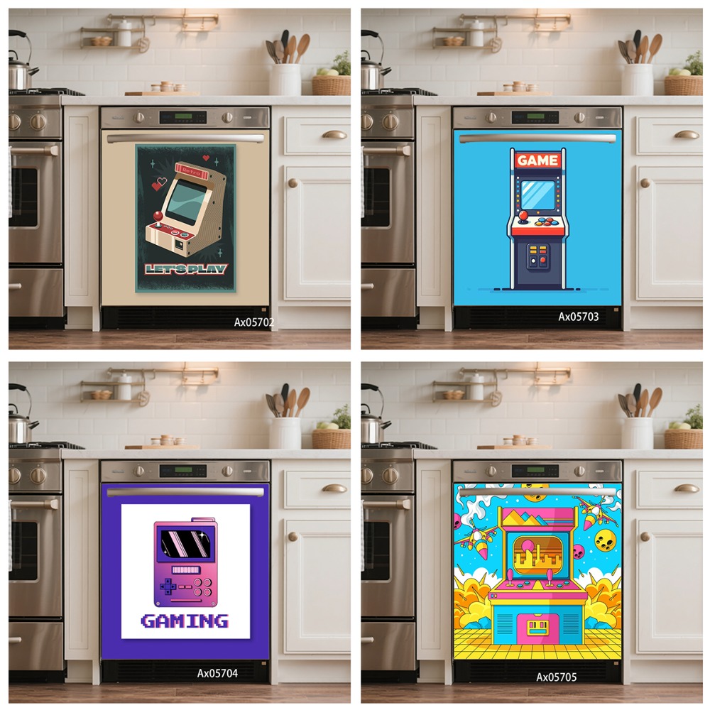 Naklejka na drzwi zmywarki w s – Retro Gaming Cabinet recenzja i cena