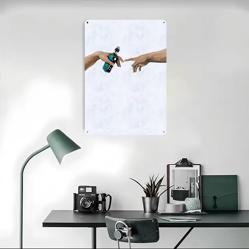 Plakat z nadrukiem ręcznie mal – Retro Gaming At Home recenzja i cena