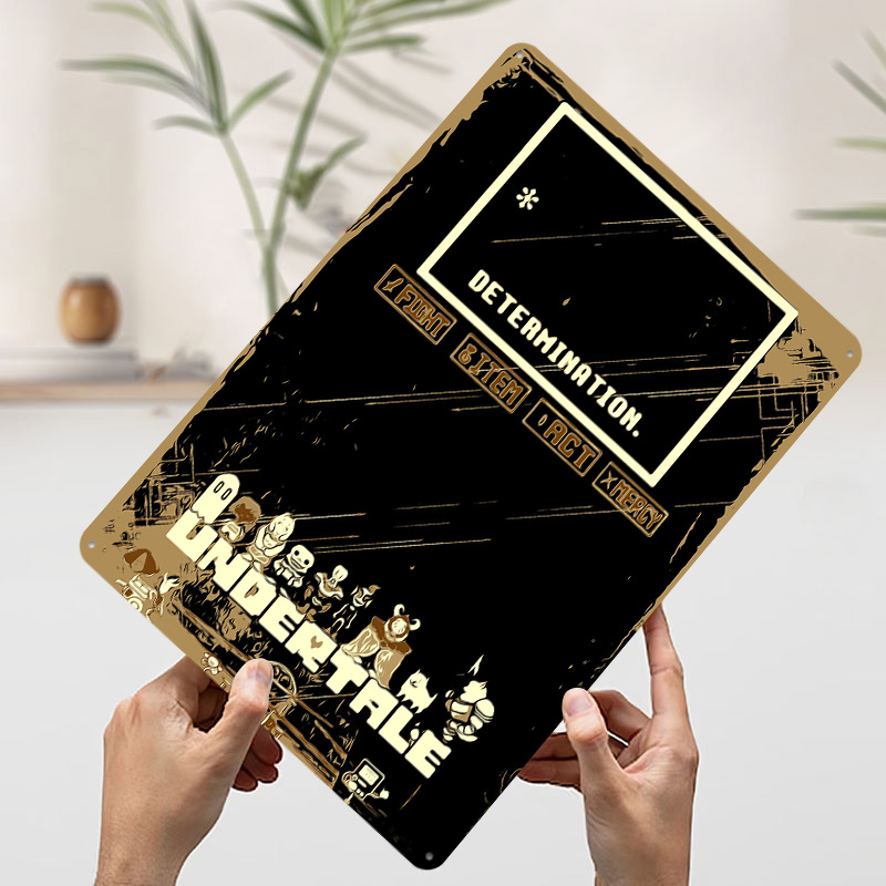 Undertale Metalowy Plakat, Per – Retro Gaming At Home recenzja i cena