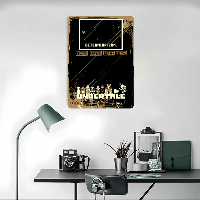 Undertale Metalowy Plakat, Per – Retro Gaming At Home recenzja i cena