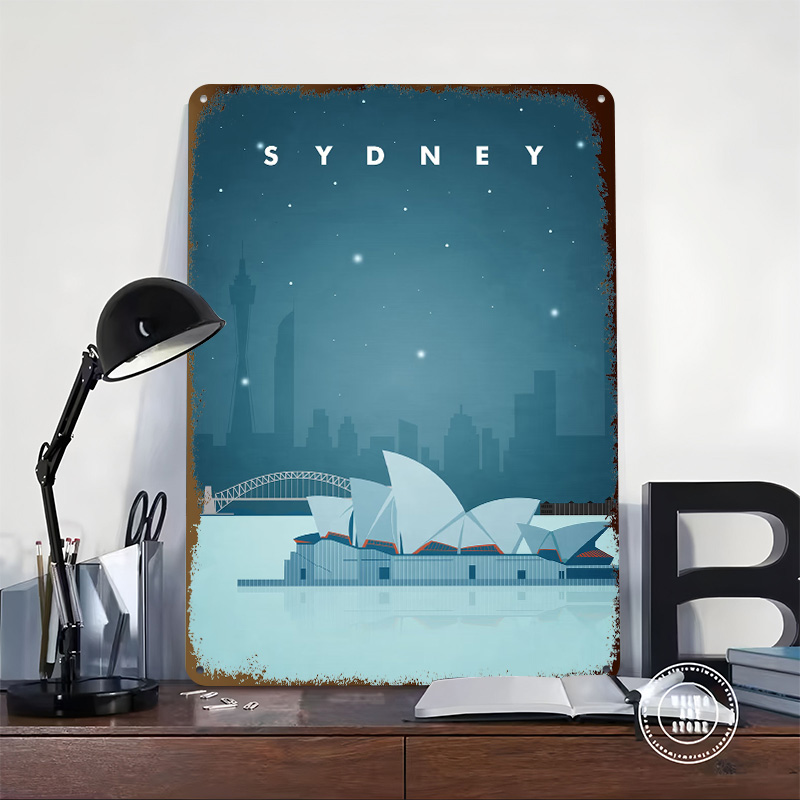 Plakat Podróżniczy Sydney, Per – Retro Gaming Bar recenzja i cena