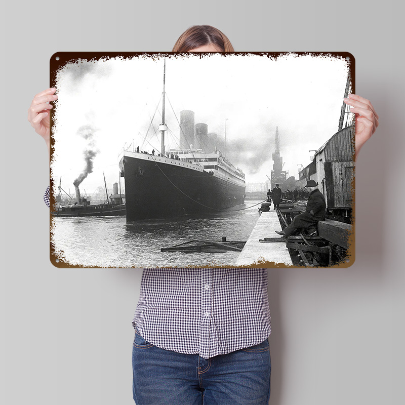 Plakat z motywem Titanic, pers – Retro Gaming Bar recenzja i cena