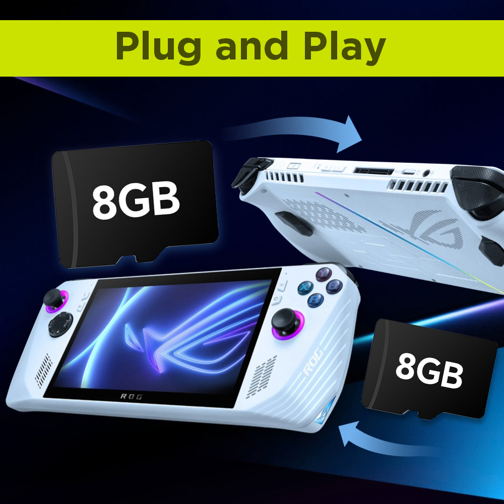 Karta TF do gier 8 GB z 3170 g – Retro Gaming Theme recenzja i cena