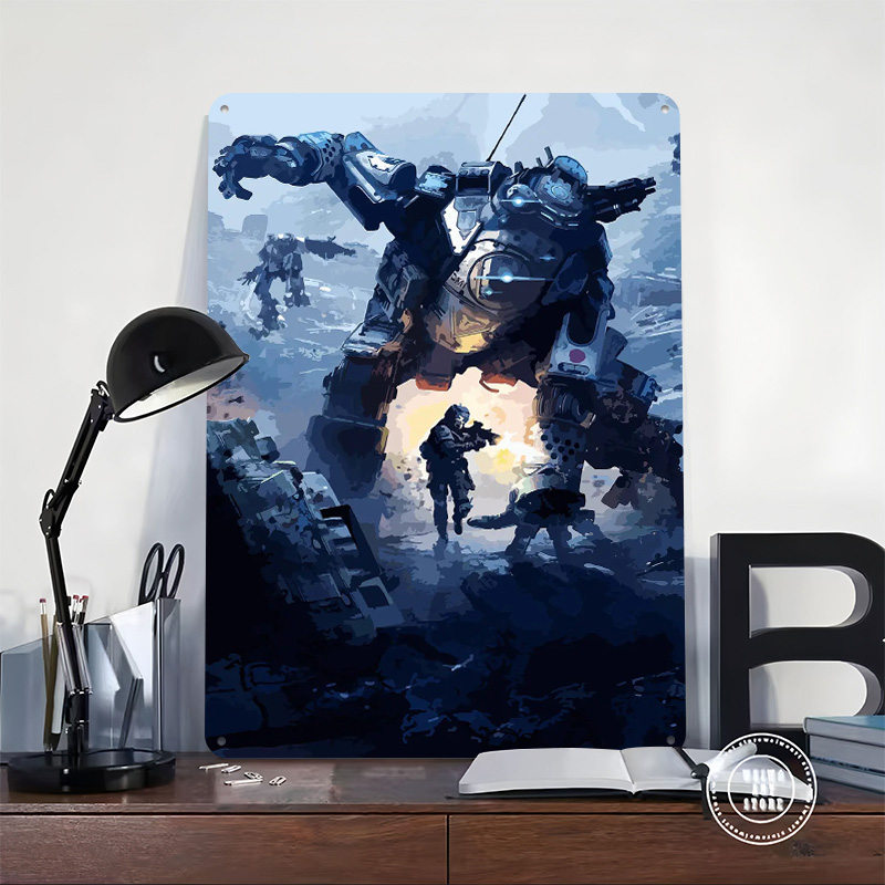 Plakat z blachy Titalfall, per – Retro Gaming At Home recenzja i cena