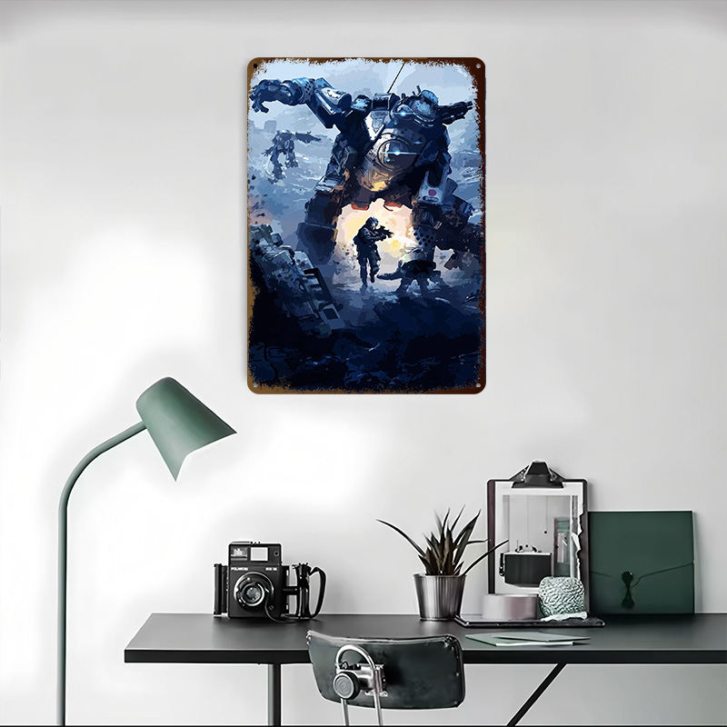 Plakat z blachy Titalfall, per – Retro Gaming At Home recenzja i cena