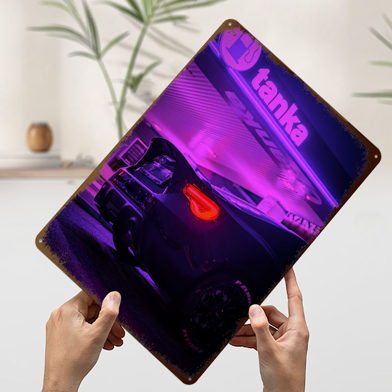 Czarna Tabliczka Metalowa z Mo – Retro Gaming At Home recenzja i cena